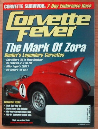 CORVETTE FEVER 2003 SEPT - ZL-1, SR-2, ZORA's CARS